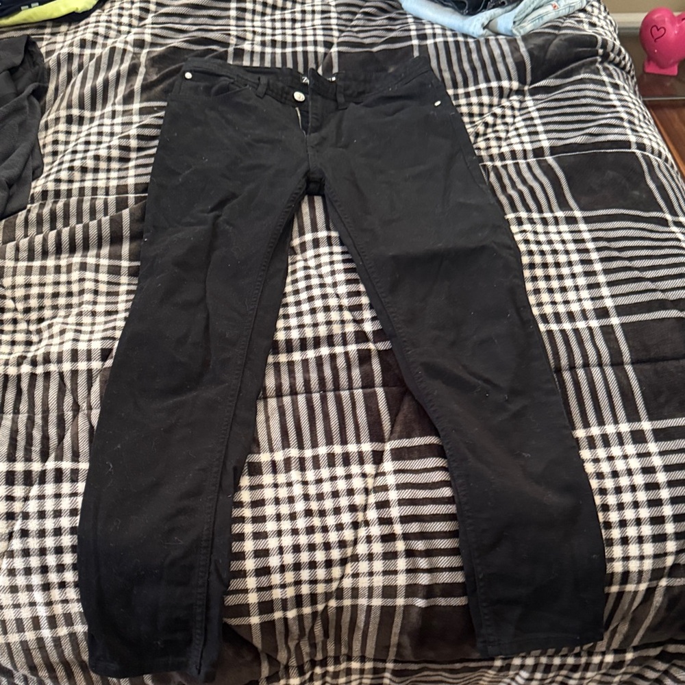 Zara Men's Black Skinny Jeans